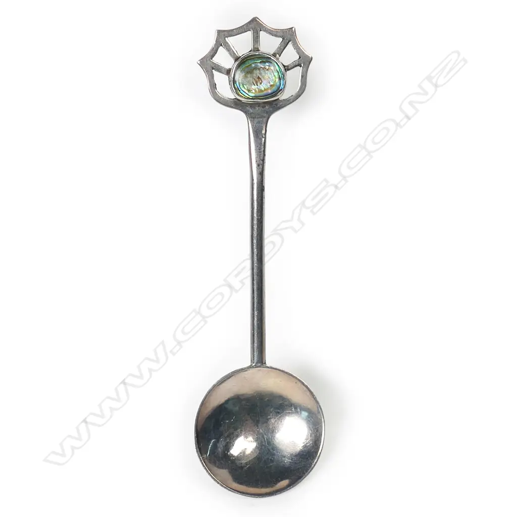 Alfred Atkinson (Wellington) Arts & Crafts silver spoon, Image 1++